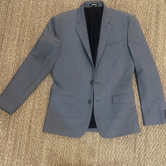 Express Sky Blue Men's Suit - Picture 2 of 7